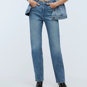 Madewell The 90's Straight Jean - Medium Wash